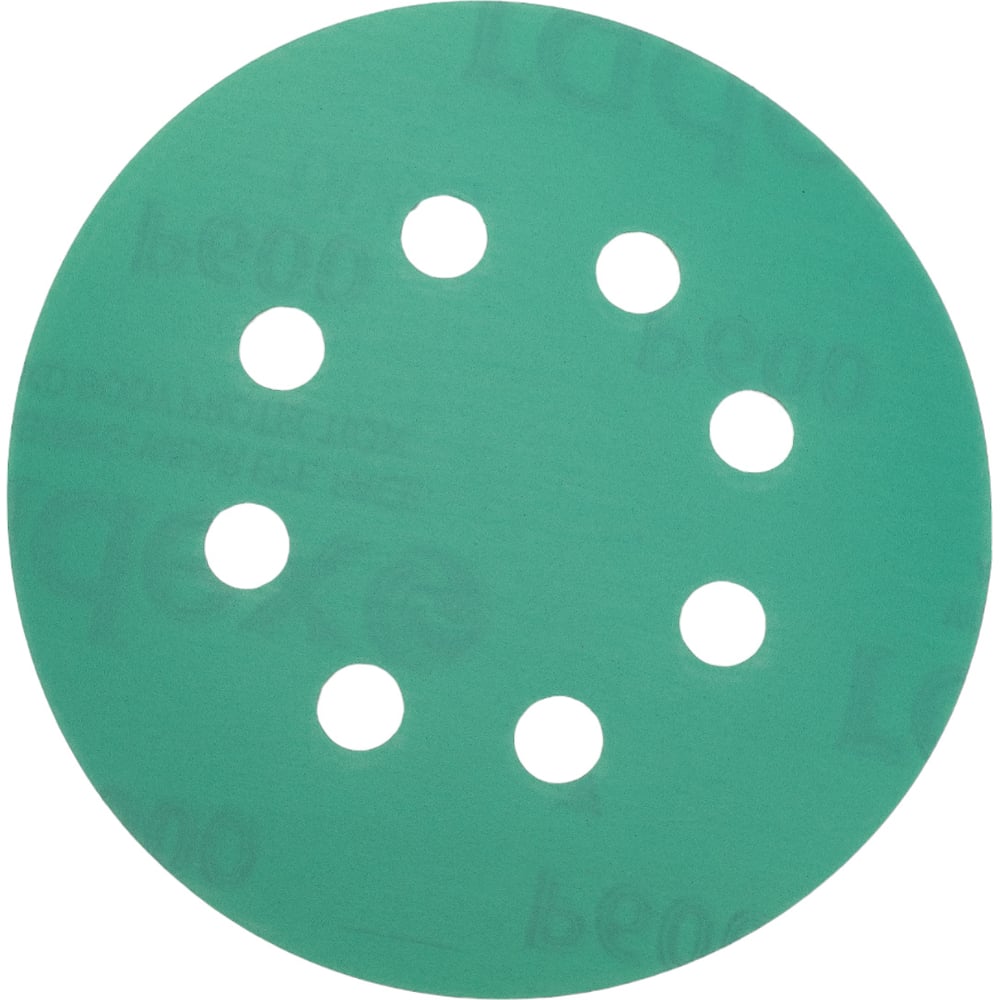 Изображение товара Абразивный круг на пленке GREEN 125 мм R600 8 отверстий RADEX 100 шт