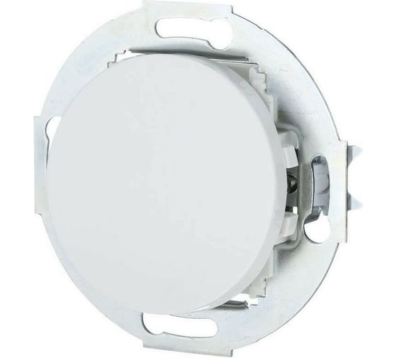 Изображение товара 1-клавишный переключатель LK Studio на 2 направления (сх.6) 16 A, 250 B, белый, LK Vintage 880304-1