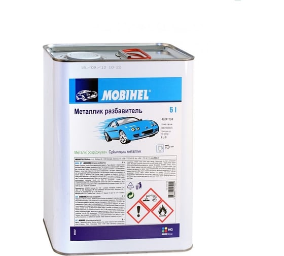 Изображение товара Разбавитель MOBIHEL металлик 5 л 40241104