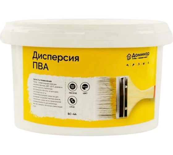 Изображение товара Дисперсия ПВА Доминар БС 44 2.4 кг G55813