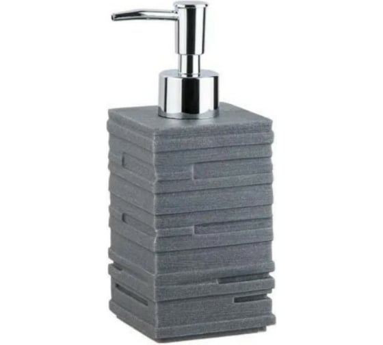 Изображение товара Дозатор для жидкого мыла PERFECTO LINEA Weathered Sand серый 35-151102