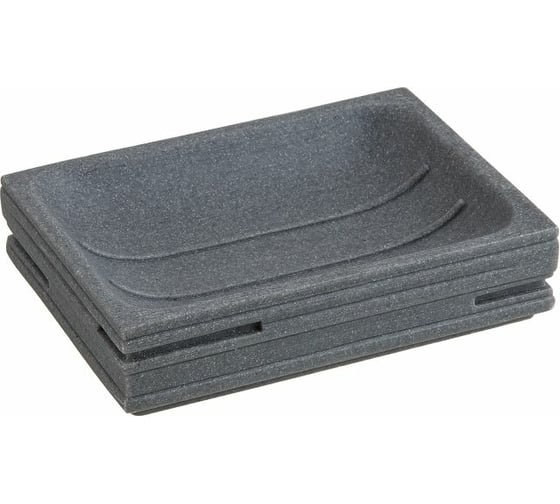 Изображение товара Мыльница PERFECTO LINEA Weathered Sand серая 35-151402