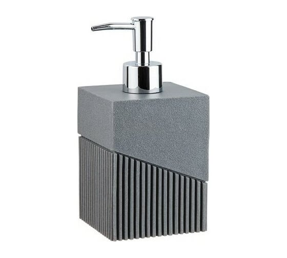 Изображение товара Дозатор для жидкого мыла PERFECTO LINEA Element серый 35-618100