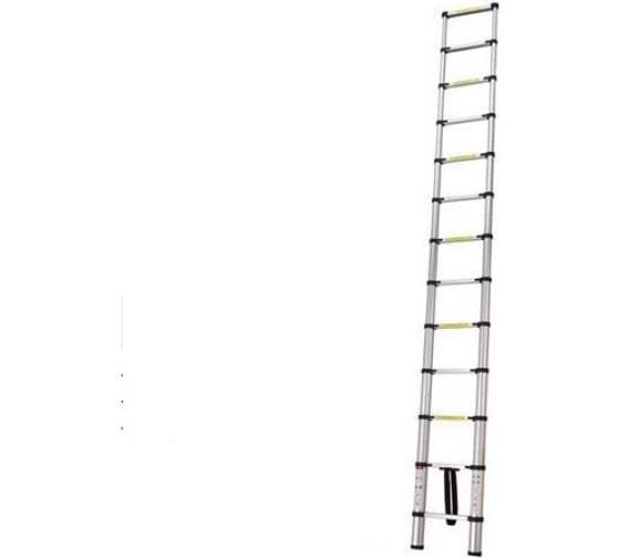 Изображение товара Телескопическая алюминиевая лестница STARTUL 11 ступеней ST9734-032