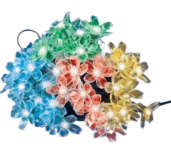 Изображение товара Садовая гирлянда на солнечной батарее Uniel Сакура USL-S-137/PT5000 SAKURA UL-00009376
