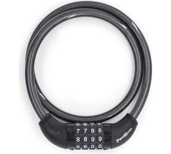 Изображение товара Велосипедный тросовый замок РемоКолор кодовый, перекодируемый, 10x800 мм 70-0-946