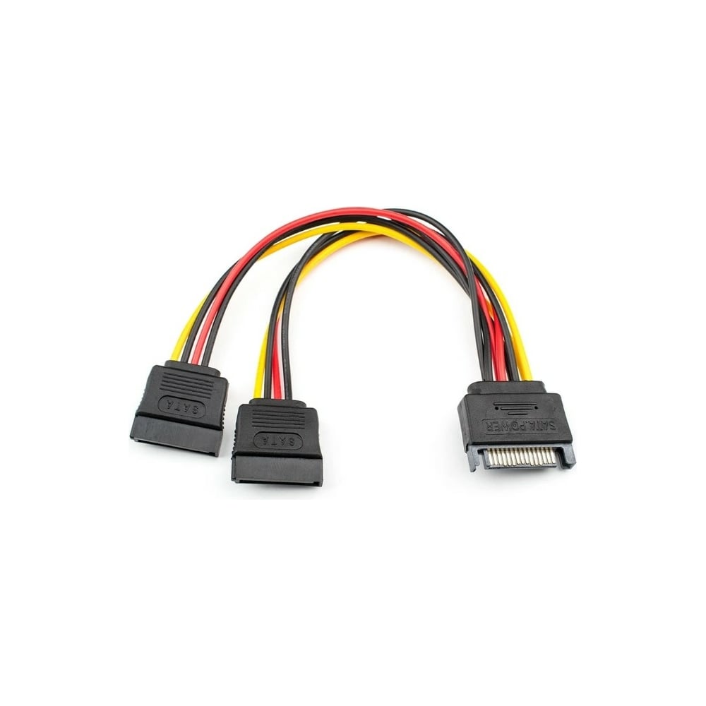 Изображение товара Кабель Pro Legend Sata power to 2 power sata 0.20 м для питания жестких дисков