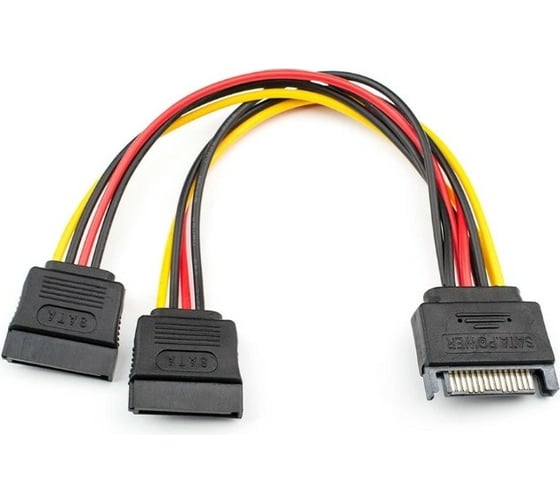 Изображение товара Кабель Pro Legend Sata power to 2 power sata 0.20 м PL1417
