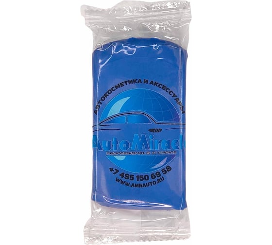 Изображение товара Малоабразивная глина AMR Clay Bar синяя, 200 г, Japan AM200B