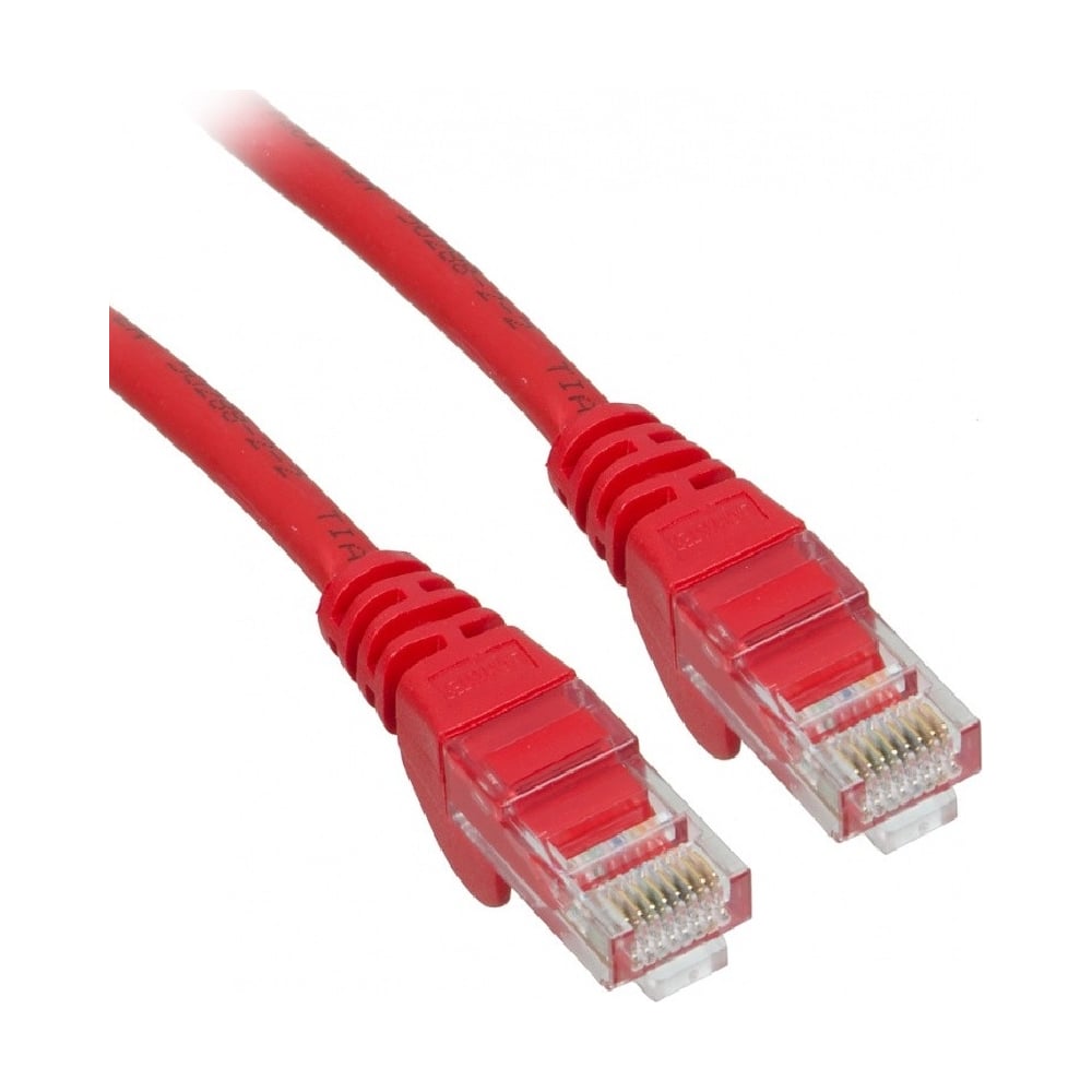 Изображение товара Патч-корд Pro Legend UTP кат 5e RJ-45 5м красный компьютерный кабель
