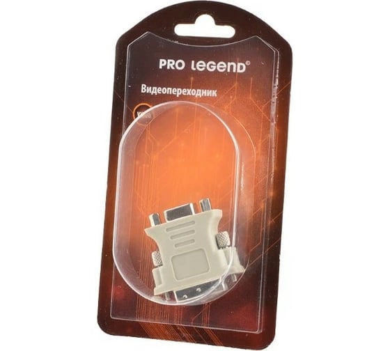 Изображение товара Переходник адаптер Pro Legend VGA розетка / DVI-I вилка PL1126