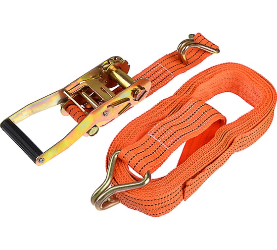 Изображение товара Стяжка груза ООО ТПК Сигма фиксатор 230 мм, нагрузка 2500/5000 кг, длина 6 м С5-6Т