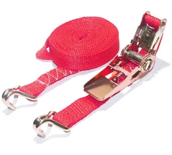 Изображение товара Стяжка груза ООО ТПК Сигма фиксатор 110 мм, нагрузка 400/800 кг, длина 12 м С08-12Т