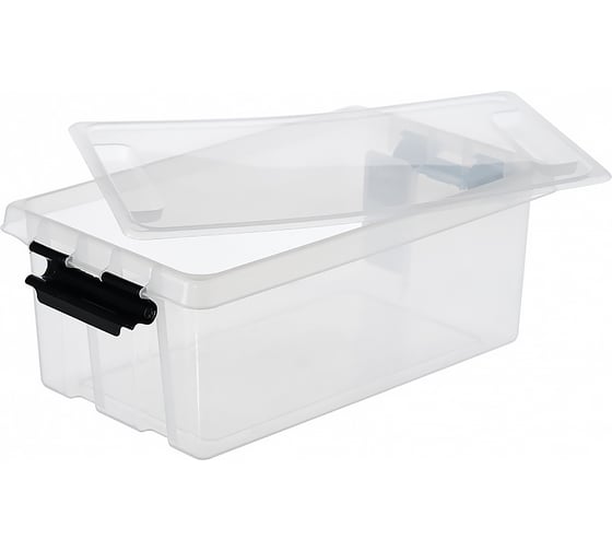 Изображение товара Контейнер с крышкой HONEYCOMB 10 л, серия HOME, прозрачный M-H10-00.07new