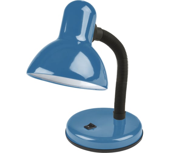 Изображение товара Настольный светильник Uniel. Цоколь Е27, механический выключатель, синий TLI-225 BLUE E27 UL-00001804
