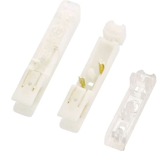 Изображение товара Коммутационный коннектор NIKOMAX 110 типа, Кат.3, 1 пара, белый, 10шт. NMC-CP110UD1-WT-10