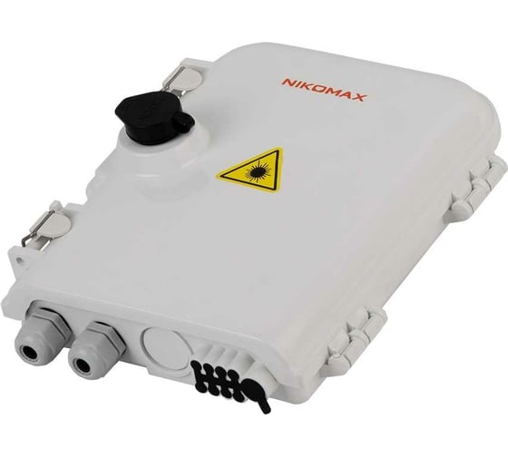 Изображение товара Оптическая кросс - муфта NIKOMAX на 8 абонентских портов, IP65, NMF-SC-3FA-08-2MS
