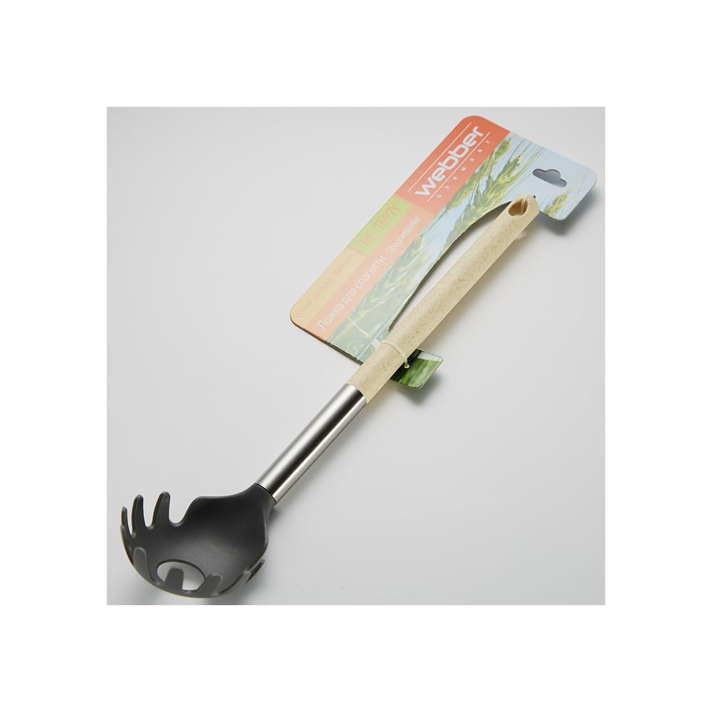 Изображение товара Ложка для спагетти Webber BE-1597Y Ecoline vanilla 32 см бежевый