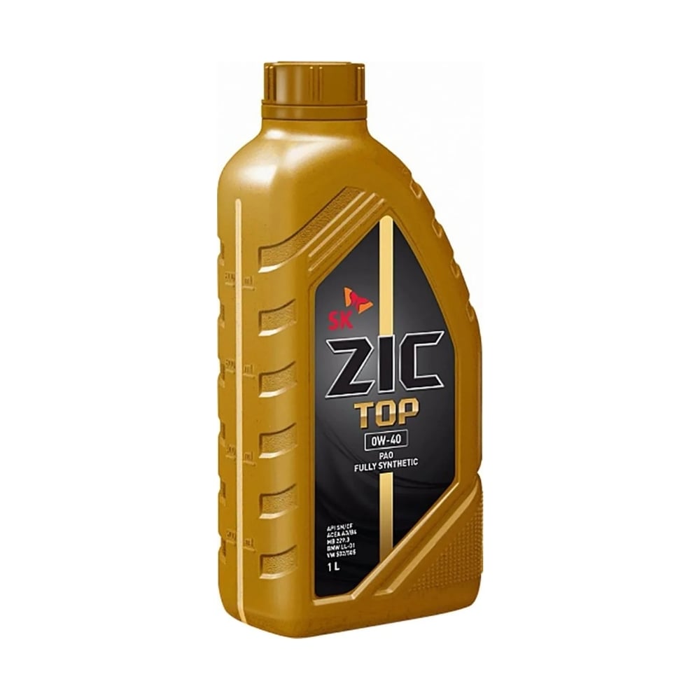 Синтетическое моторное масло для легковых авто zic