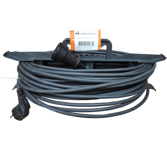Изображение товара Удлинитель Профессионал РС-1 КГ 2х2,5 16А на колодке 50м 1000187