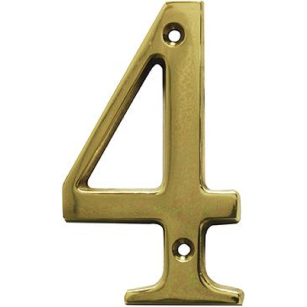 Изображение товара Номер 4 Amig латунь 4-2" элемент из латуни с клеевой основой золото