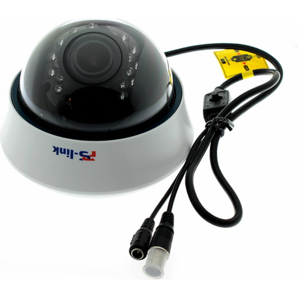 Купольная камера видеонаблюдения PS-link крышка одноразовая пэт купольная с отверстием для трубочки d 9 5 см прозрачный