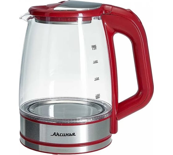 Изображение товара Чайник Аксинья КС-1006 корпус из жаропрочного стекла 2 Р1-00008210