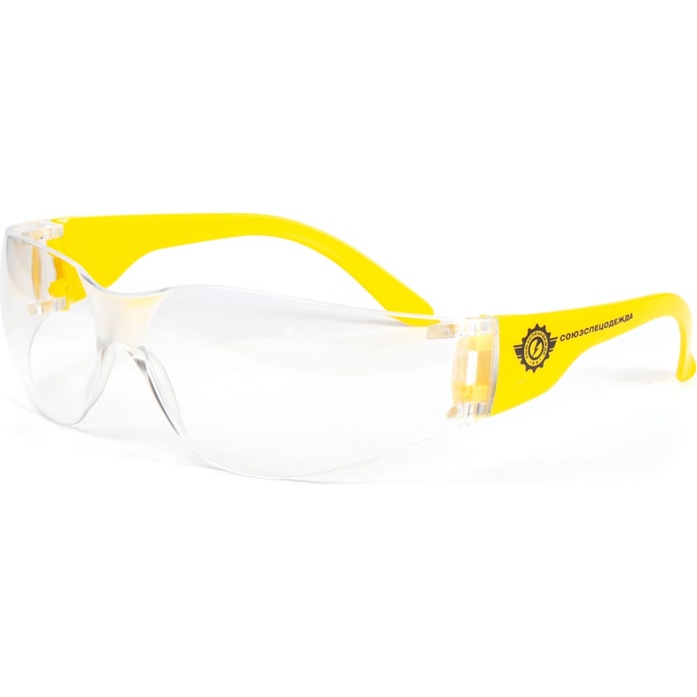 Защитные открытые очки СОЮЗСПЕЦОДЕЖДА закрытые защитные очки росомз зп1 у 30110 защита от механических воздействий едких веществ