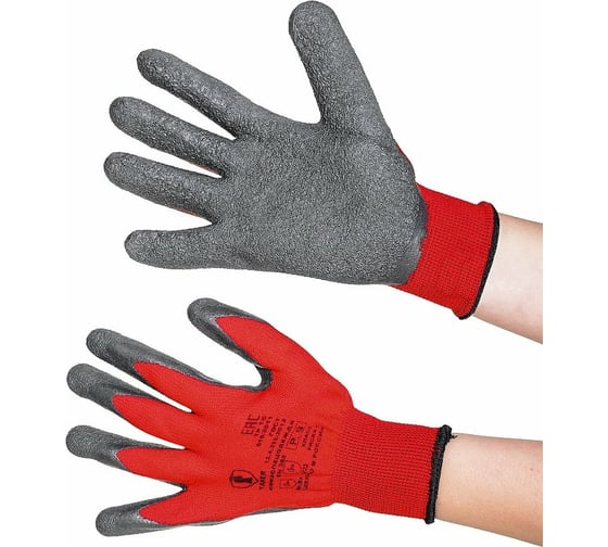 Изображение товара Перчатки СОЮЗСПЕЦОДЕЖДА ТЕЙКЕР (TAKER) УЛЬТРА красный, р.9 2000000057668