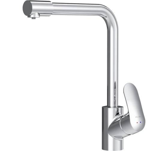 Изображение товара Смеситель для кухни AM.PM Like с каналом для питьевой воды, L-излив, хром F8005700