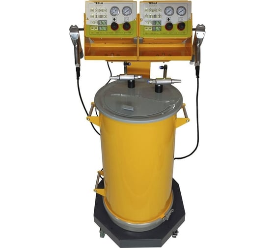 Изображение товара Установка порошковой окраски Teslatech Tesla Optima двухпостовая с баком 50 л 02279784