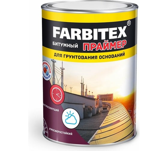 Изображение товара Битумный праймер Farbitex 3.5 кг 4300003451