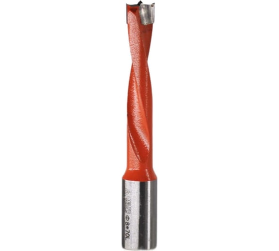 Изображение товара Сверло глухое 8х70 мм, хв-к 10 мм, L Deltatools 06-0061