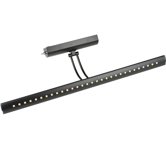 Изображение товара Светодиодный светильник Uniel для подсветки картин и зеркал ULT-F34-7W/4000K IP20 BLACK UL-00006903