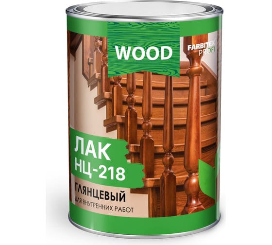 Изображение товара Глянцевый лак FARBITEX НЦ-218 0.7 кг 4100006297