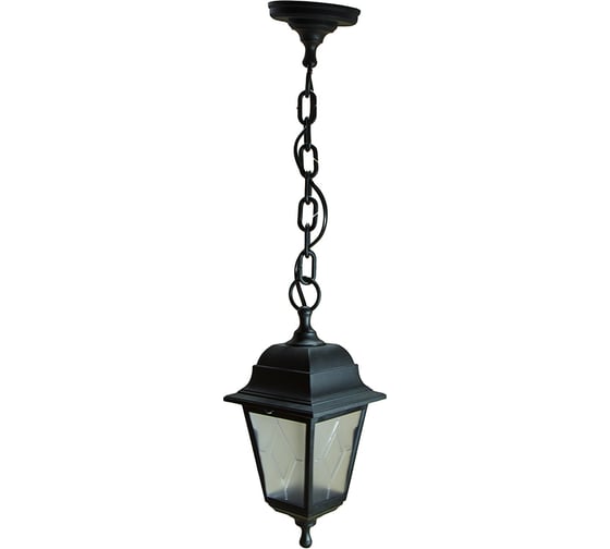 Изображение товара Уличный архитектурный подвесной светильник Uniel UUL-A01H 60W/E27 IP44 BLACK SILVER UL-00009489