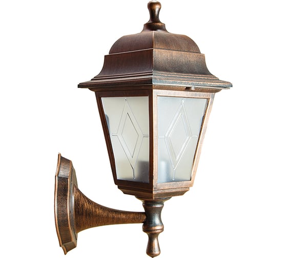 Изображение товара Уличный архитектурный накладной светильник Uniel UUL-A01S 60W/E27 IP44 COPPER UL-00009480