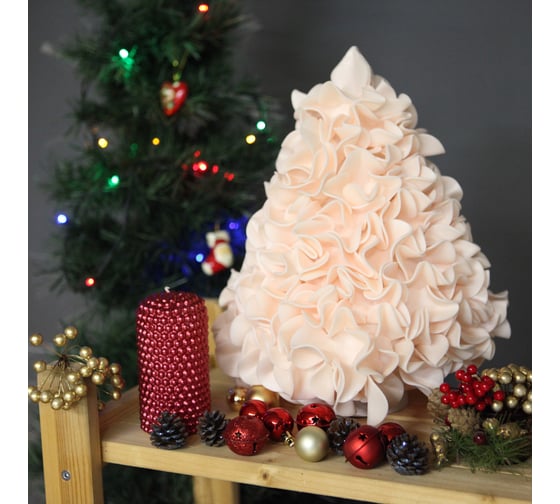 Изображение товара Светильник светодиодный со сменными лампами Uniel ULW-R07 T/WHITE+GREEN/150C/A Ель пудровая UL-00009406