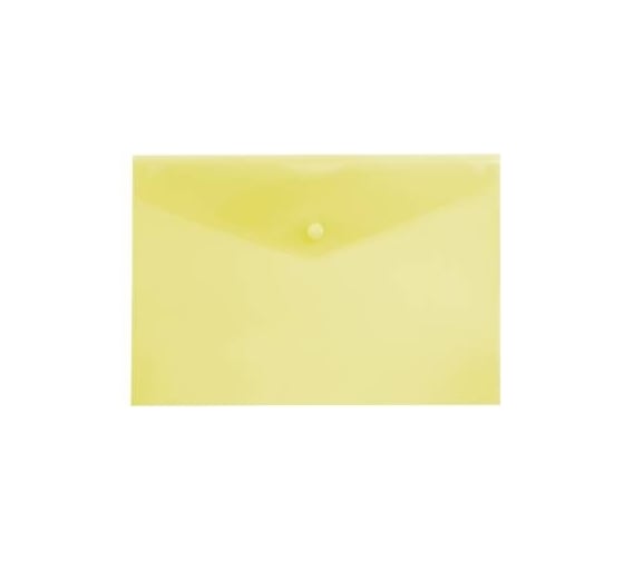 Изображение товара Конверт на кнопке БЮРОКРАТ PK804A5YEL A5, пластик 0.18 мм, желтый, кнопка, 10 шт 816662