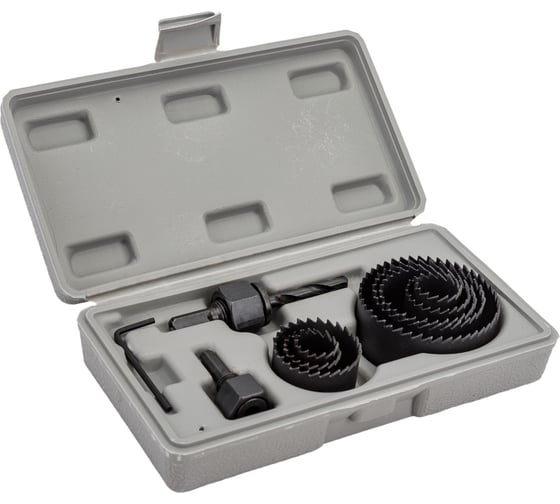 Изображение товара Набор пильных коронок по дереву 11 предметов Gepard GP2200-11