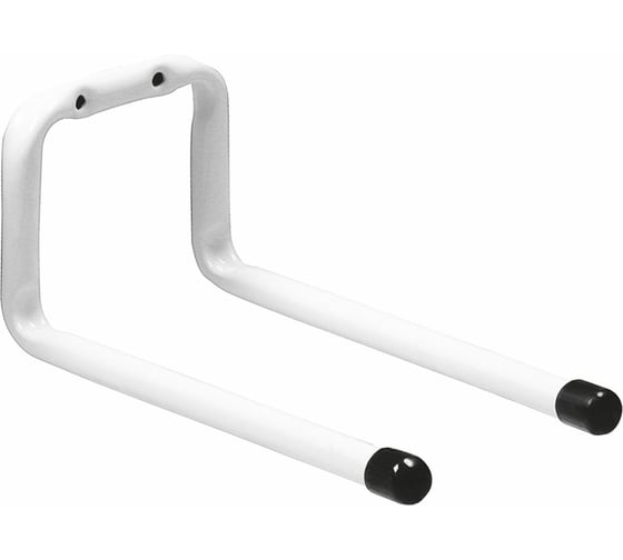 Изображение товара Универсальный гаражный крючок Amig сталь, белый, двойной 758-190 BL