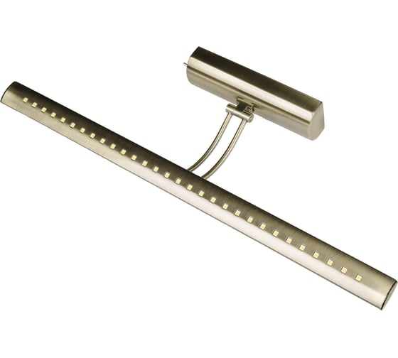 Изображение товара Светодиодный светильник Uniel для подсветки картин и зеркал ULT-F34-7W/4000K IP20 ANTIQUE BRASS UL-00006904