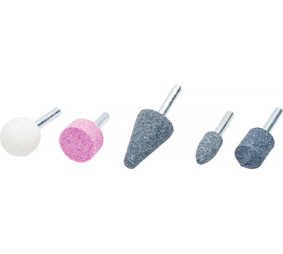 Изображение товара Набор шарошек абразивных 5 шт Gepard GP0815-5