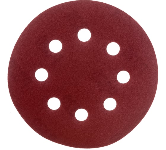 Изображение товара Шлифлист круглый самосцепляющийся 5 шт, 125 мм, Р320 Gepard GP5001-320