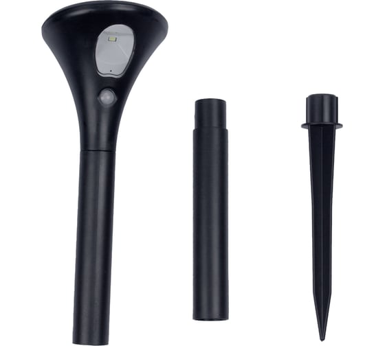 Изображение товара Садовый светильник на солнечной батарее Uniel, с датчиком движения, 1 светодиод. Белый свет. 1*3,7V UL-00009372