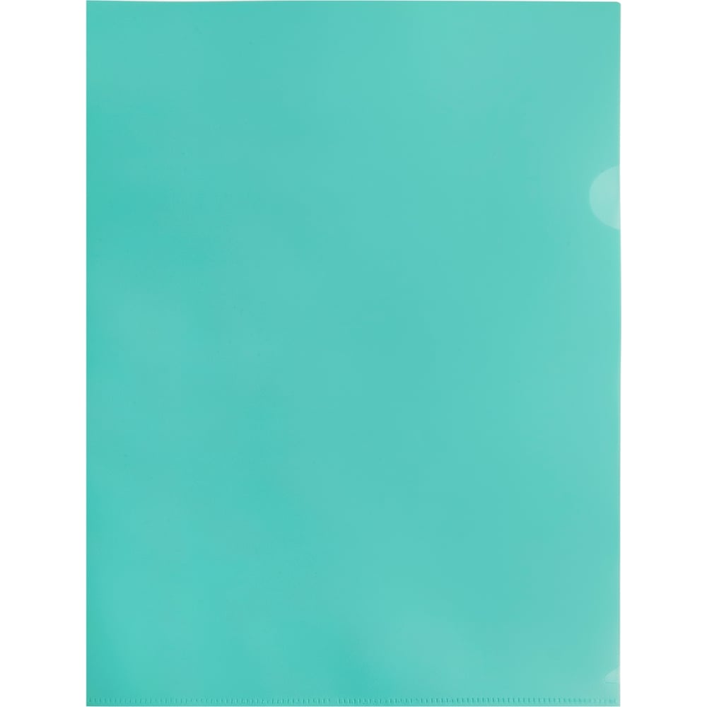 Изображение товара Папка-уголок БЮРОКРАТ Pastel A4 мятная, 20 шт