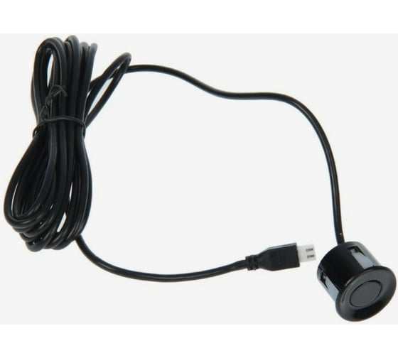 Изображение товара Датчик парктроника СИМАЛЕНД универсальный, посадочный диаметр 22 мм, провод 230 см, чёрный 1065905