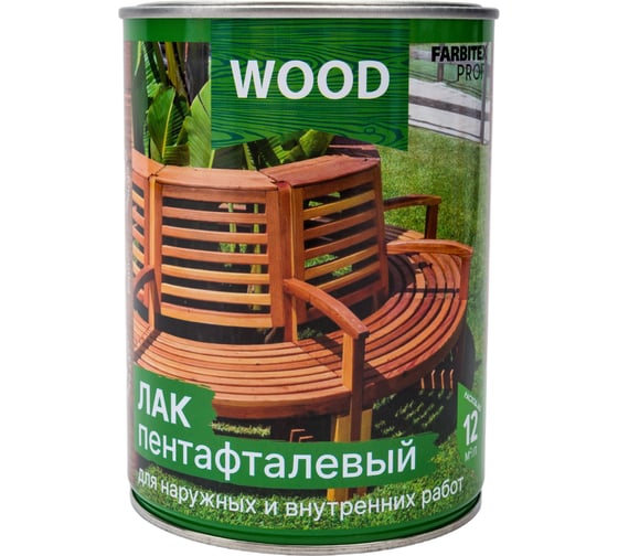 Изображение товара Алкидный лак FARBITEX (пентафталевый; высокоглянцевый; 0.9 л) 4300005124