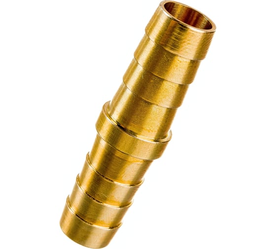 Изображение товара Переходник двухсторонний елочка 12 мм, латунь ECO AB-E12/E12