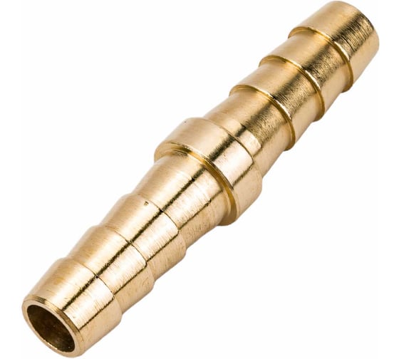 Изображение товара Переходник двухсторонний елочка 8 мм, латунь ECO AB-E08/E08